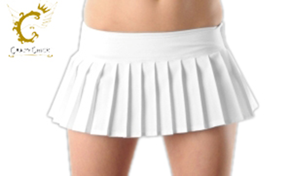 Plain White Skirt 73